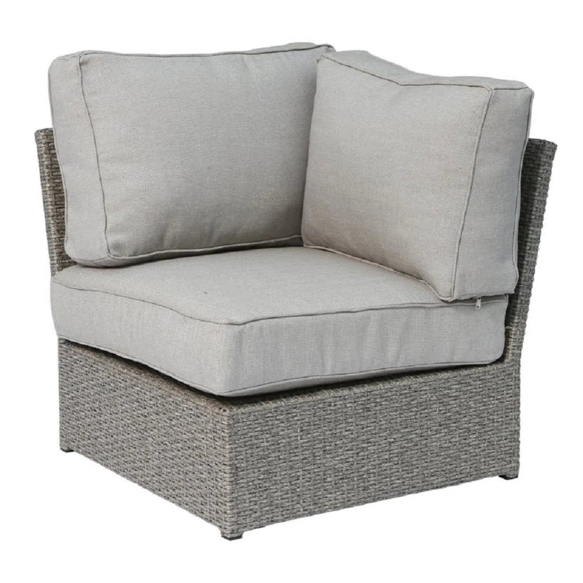 Outdoor 4-Person Sofa Seating Group – Pre-Assembled with Cushions