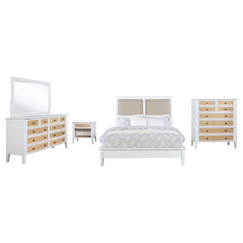 Bexhill 5-piece Queen Bedroom Set White