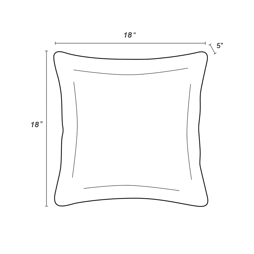 Outdoor/Indoor Throw Pillows, Decorative Throw Pillows with Inserts