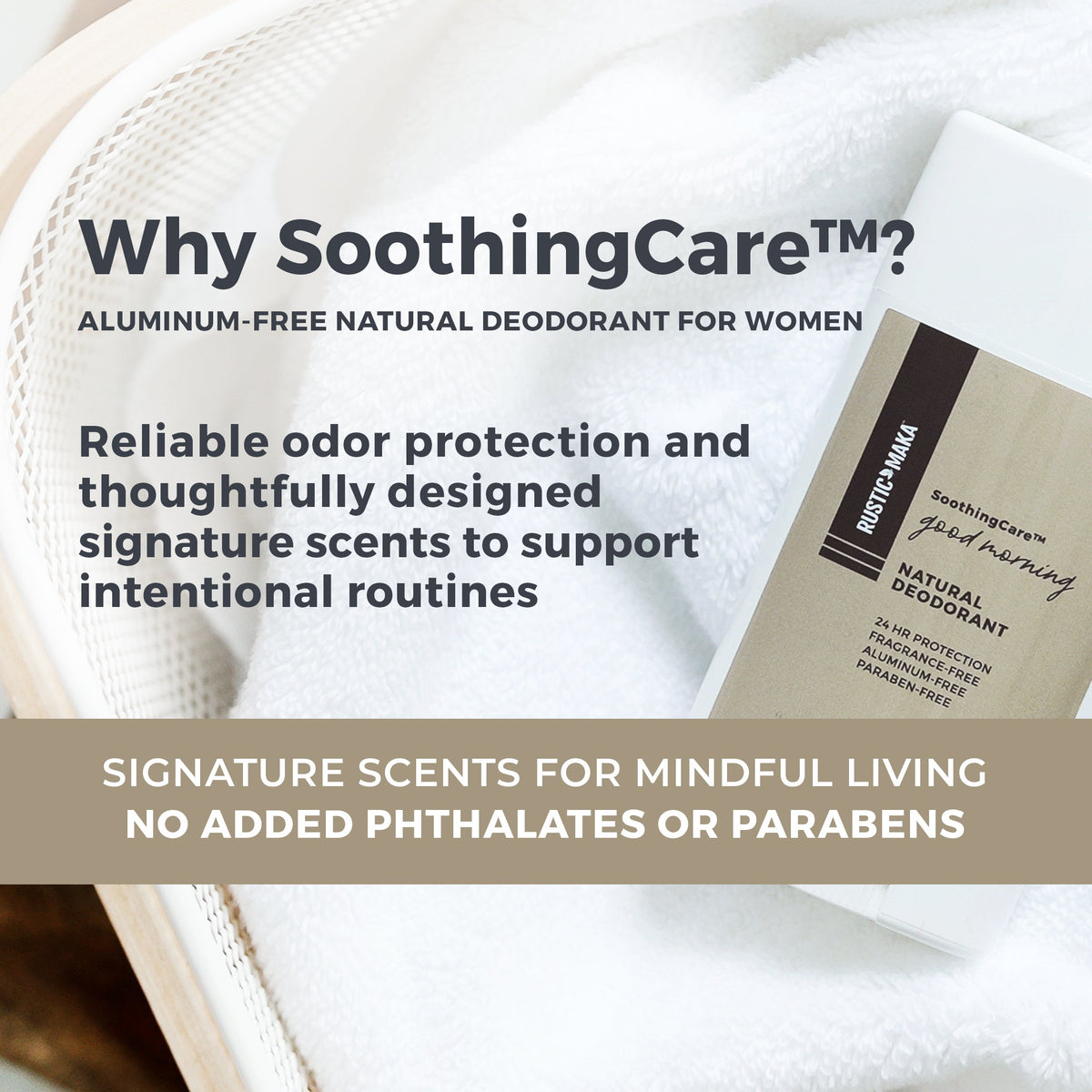 GOOD MORNING FRAGRANCE-FREE Natural Deodorant