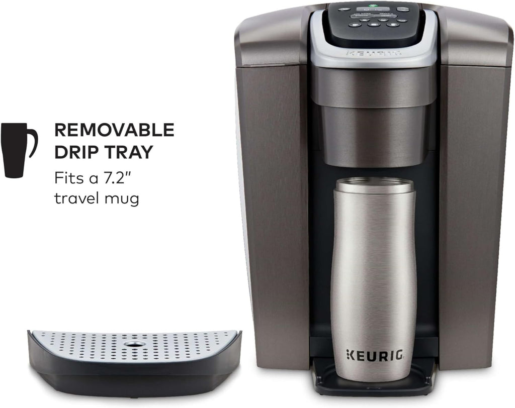 Keurig K-Elite Single Serve K-Cup Pod Coffee Maker, Brushed Slate