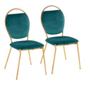 Contemporary Dining Chair in Velvet