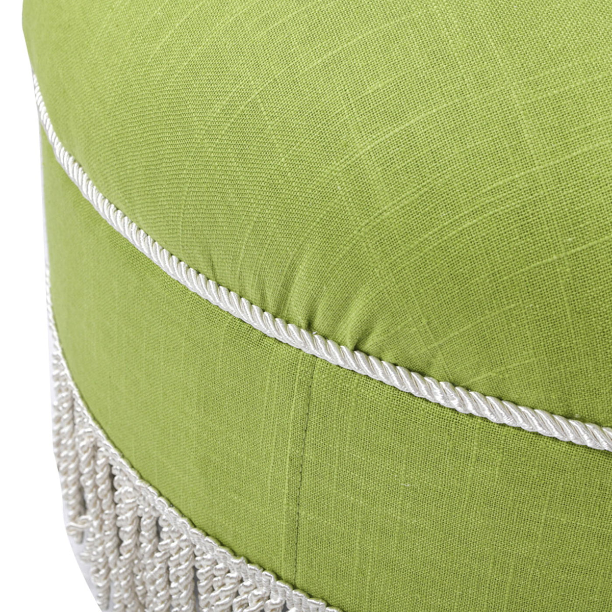 Yolanda - Round Upholstered Accent Ottoman