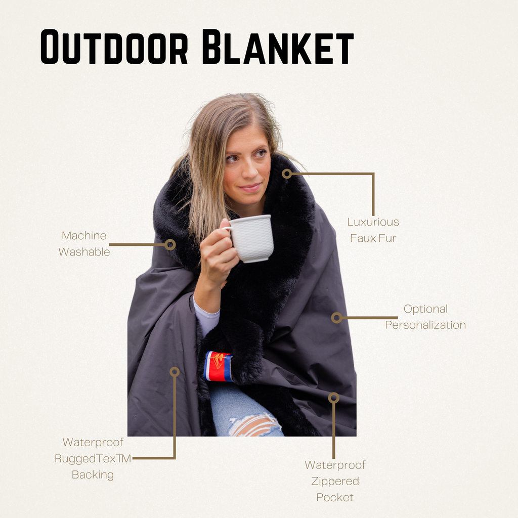 Waterproof Windproof Large Outdoor Blanket | Pretty Rugged