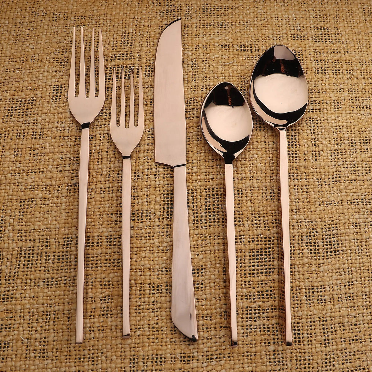 Fairfax PVD 5 Pc. Flatware Set