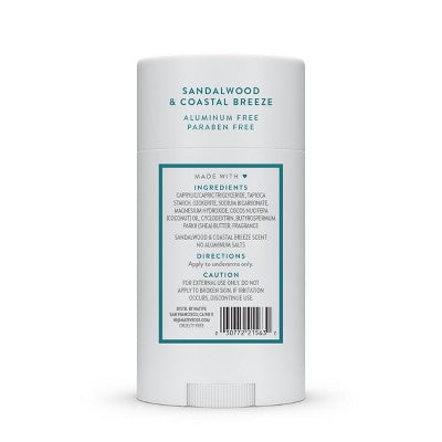 Native Limited Edition Fall Getaway Deodorant Sandalwood & Coastal Breeze 2.65oz - Imperfect Container