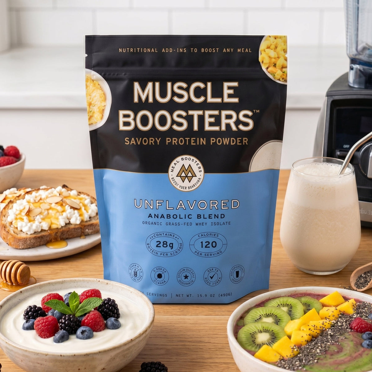 Muscle Boosters Unflavored - Anabolic Blend