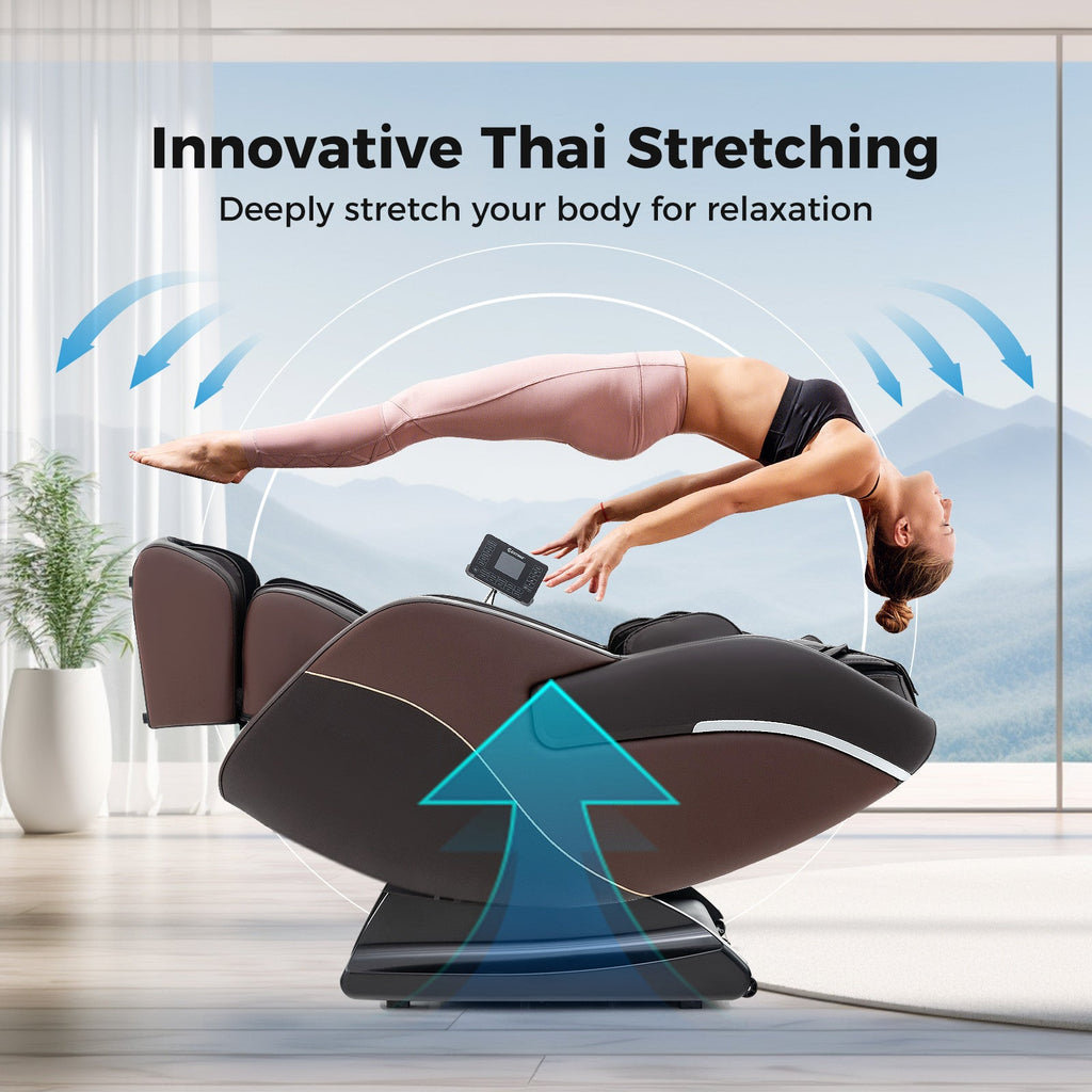 Relaxation 38 - Full Body Massage Chair with Airbags and Heater