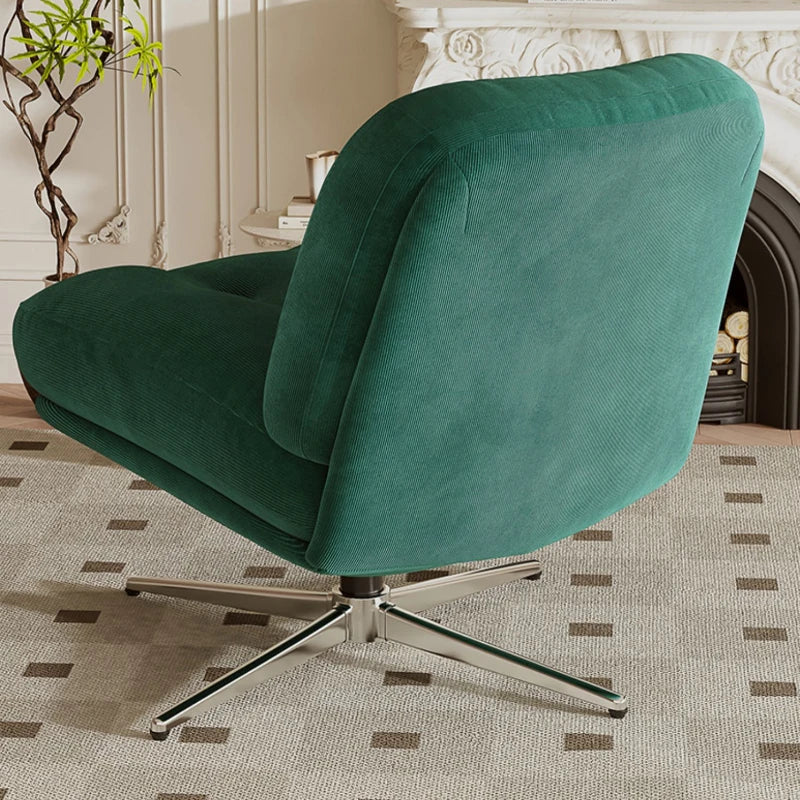 Single sofa chair light luxury medieval Bauhaus living room leisure chair bedroom lazy sofa