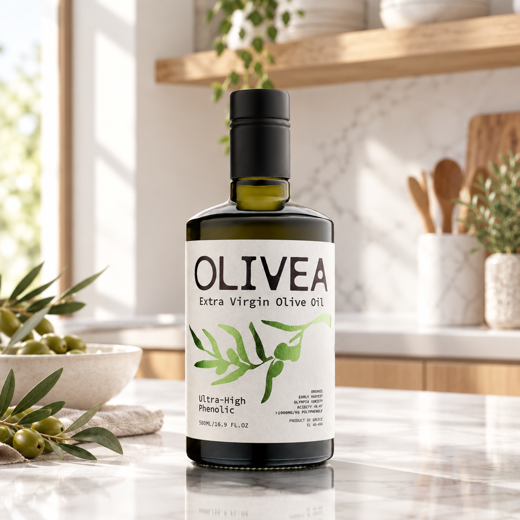 Ultra High Phenolic Extra Virgin Olive Oil — 1,000+ mg/kg Polyphenols