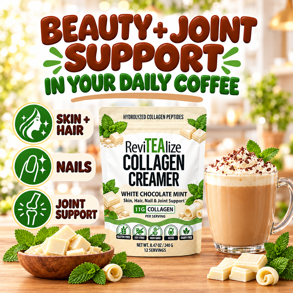 Collagen Protein Creamer - White Chocolate Mint