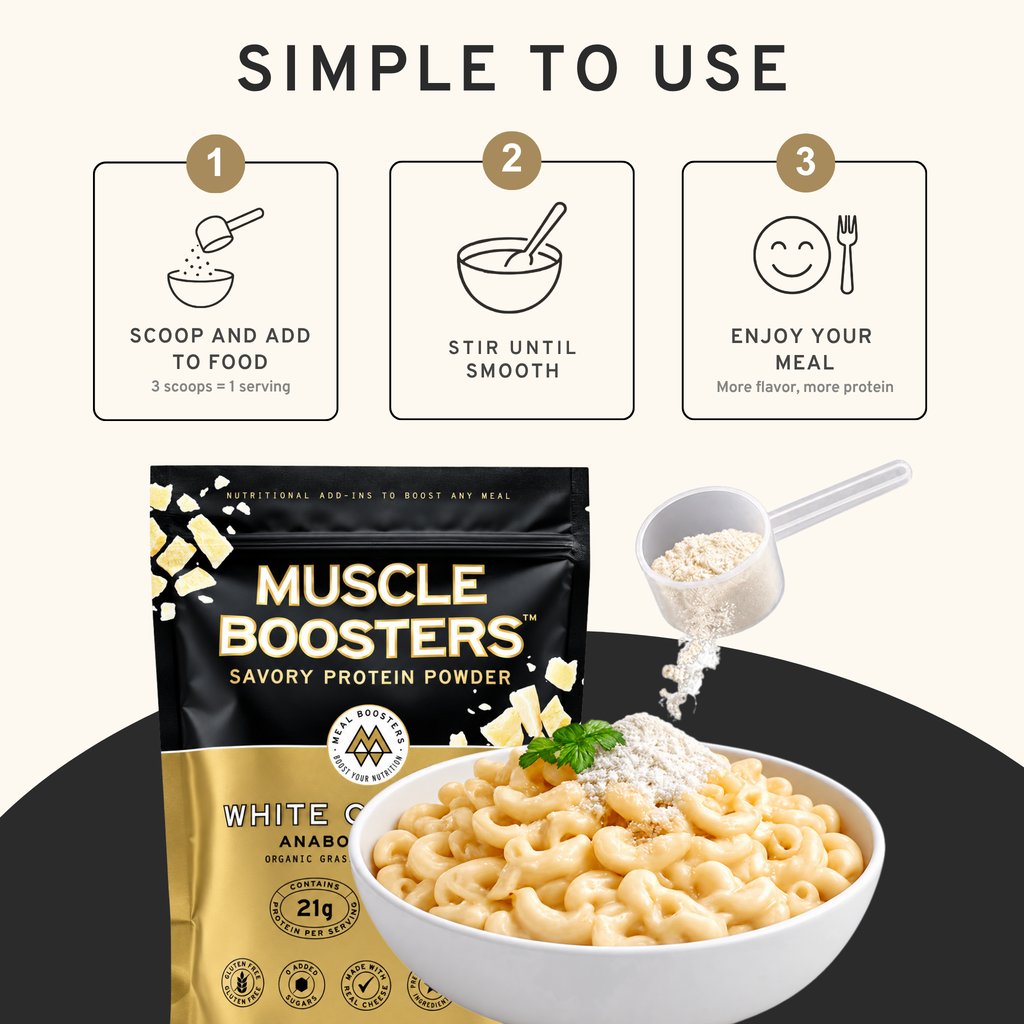 Muscle Boosters White Cheddar - Anabolic Blend