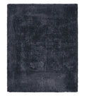 Black Shag Rug 8x10, Savafieh Milan Fluffy Black Carpet, Room Sized Shag Rug, Modern Contemporary Rug, Soft Living Room Rug, Bedroom Rug