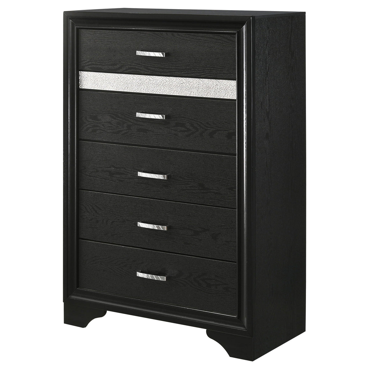 Miranda 6-drawer Bedroom Chest Black