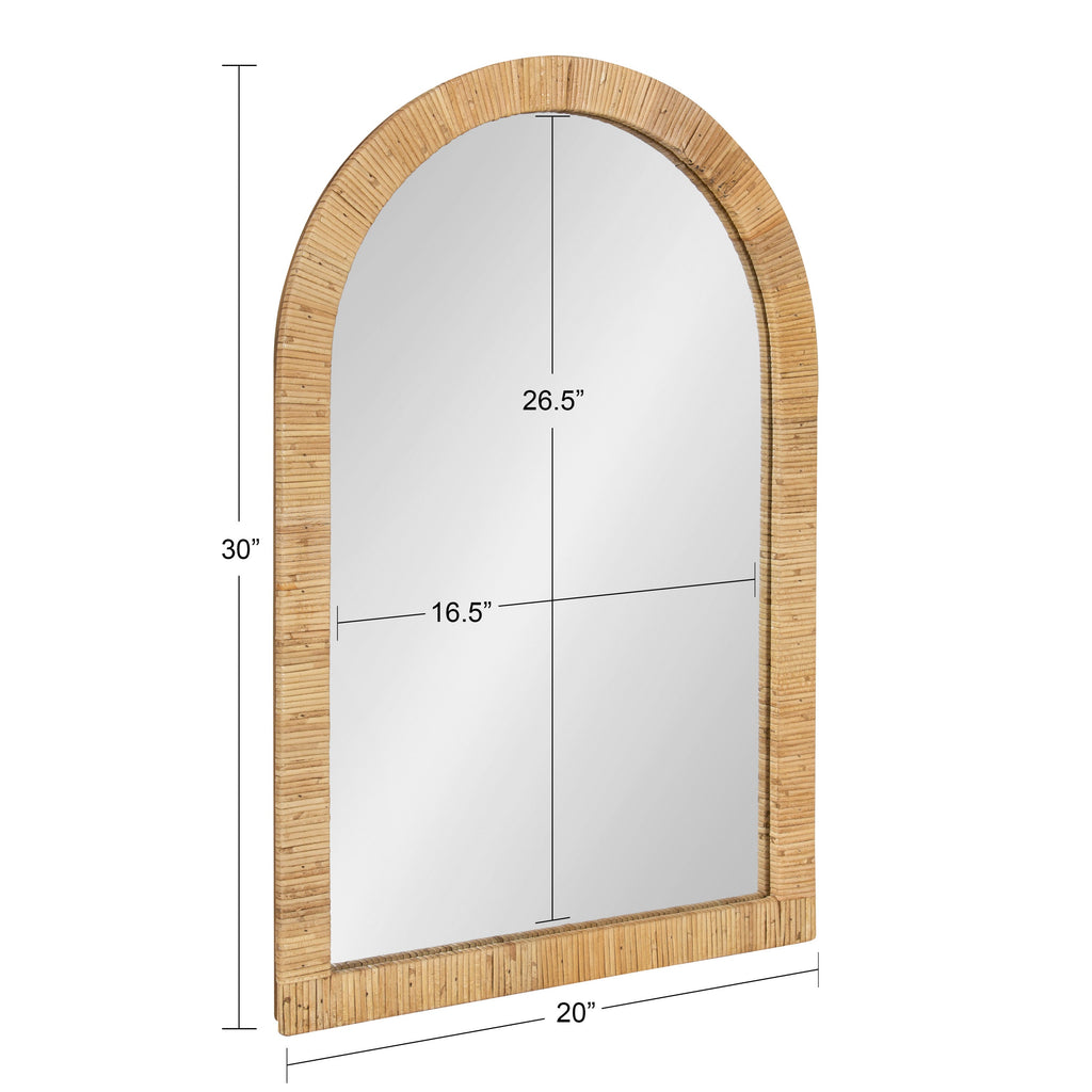 Rahfy Arch Framed Wall Mirror
