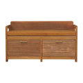 Oxford Oak-ish 2-Drawer Storage Bench