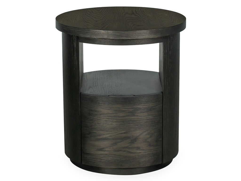 Bosley - Round End Table - Coffee Bean