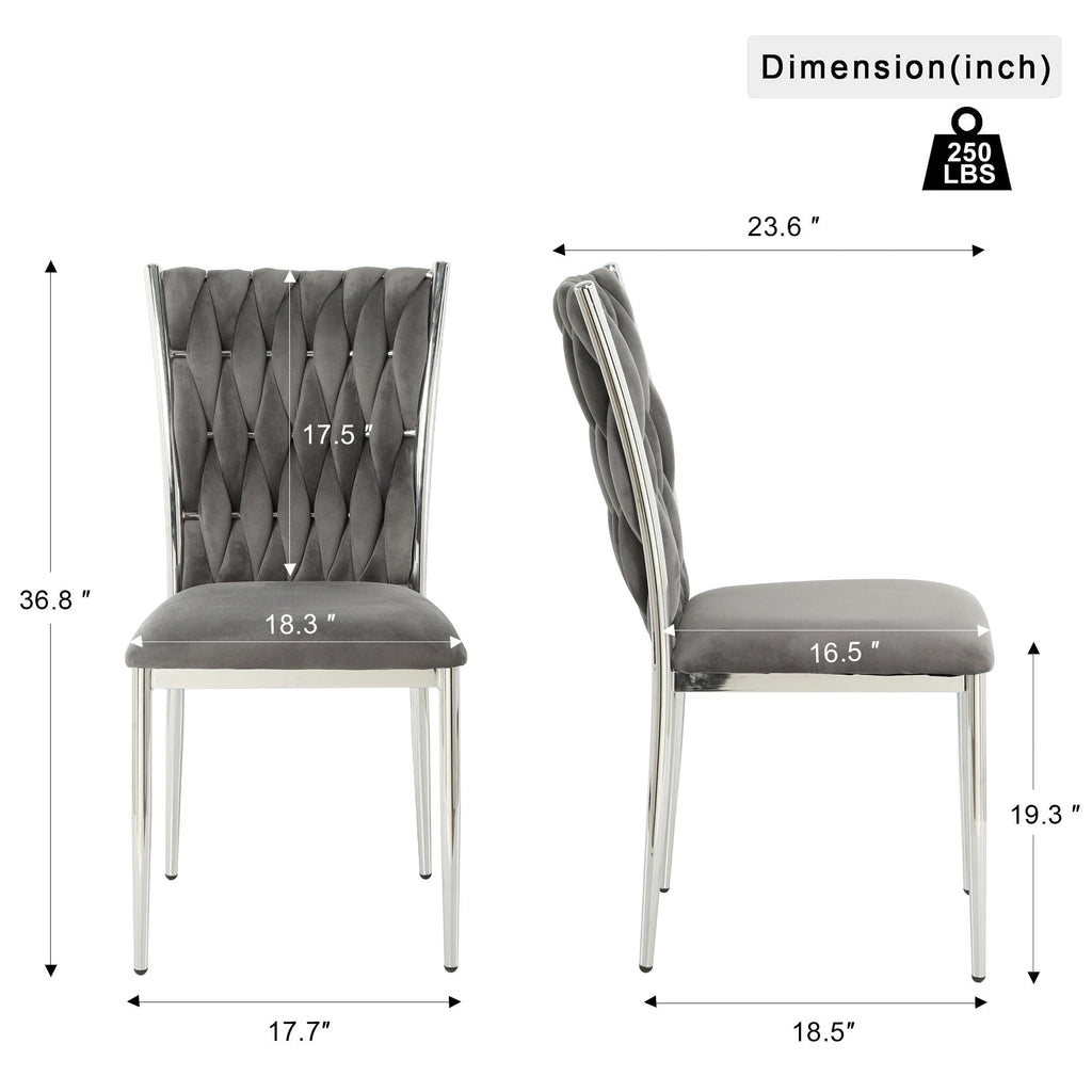 Modern Dining Chair Set For Dining Room