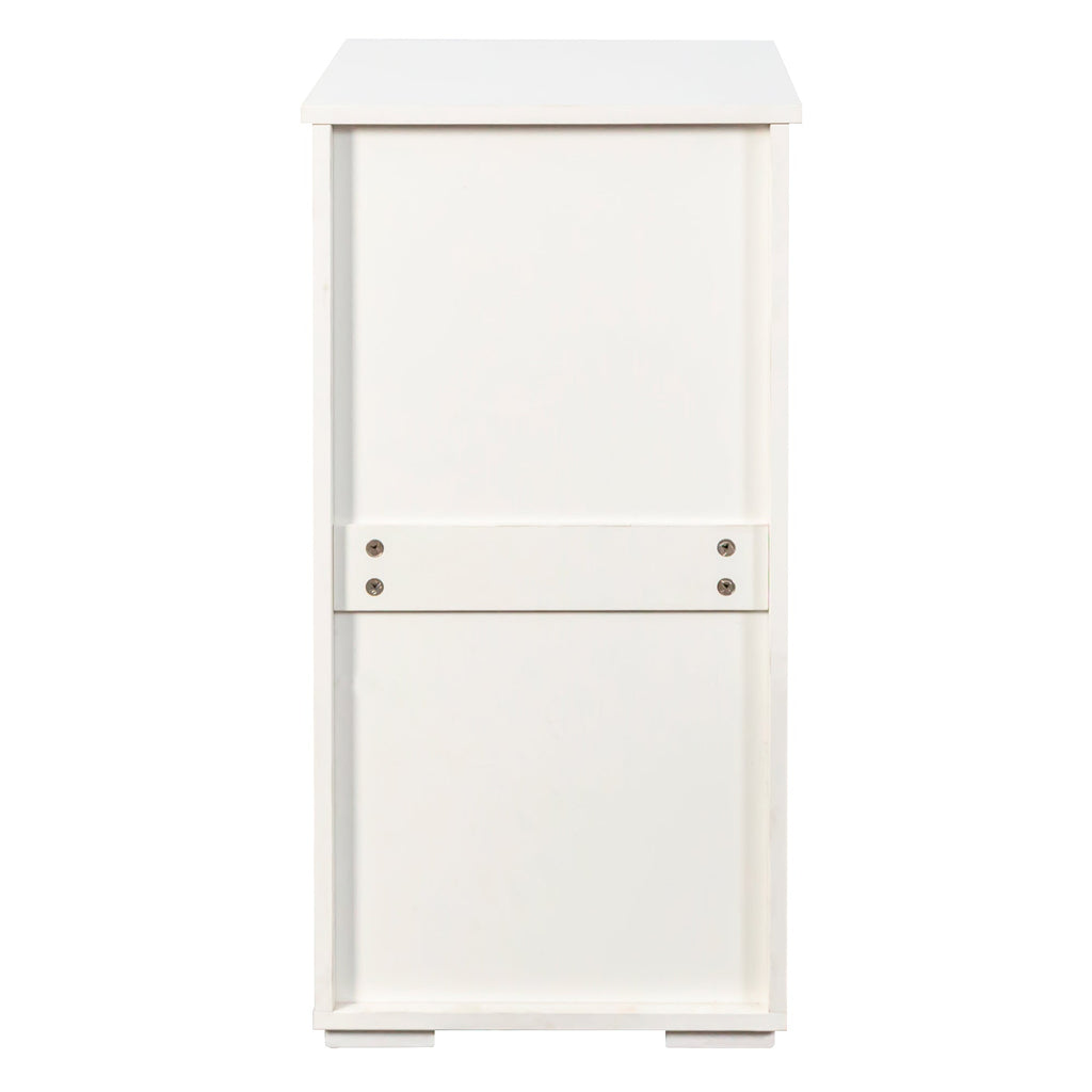 Laundry Cabinet with Removable Liner Bags